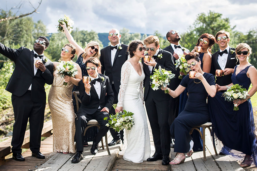 Gigi Hickman Photography Wedding at Fall City Farms