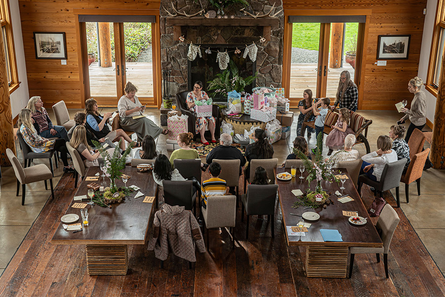 4-KaraBabyshower Baby Shower at The Lodge, Fall City Farms