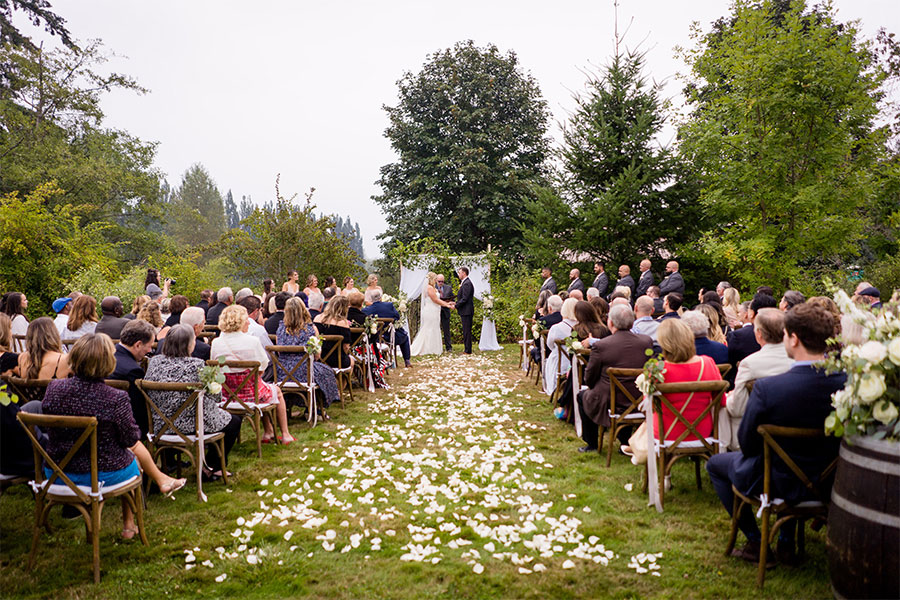 Salt + Pine Wedding at Fall City Farms