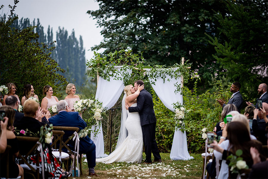 Salt + Pine Wedding at Fall City Farms