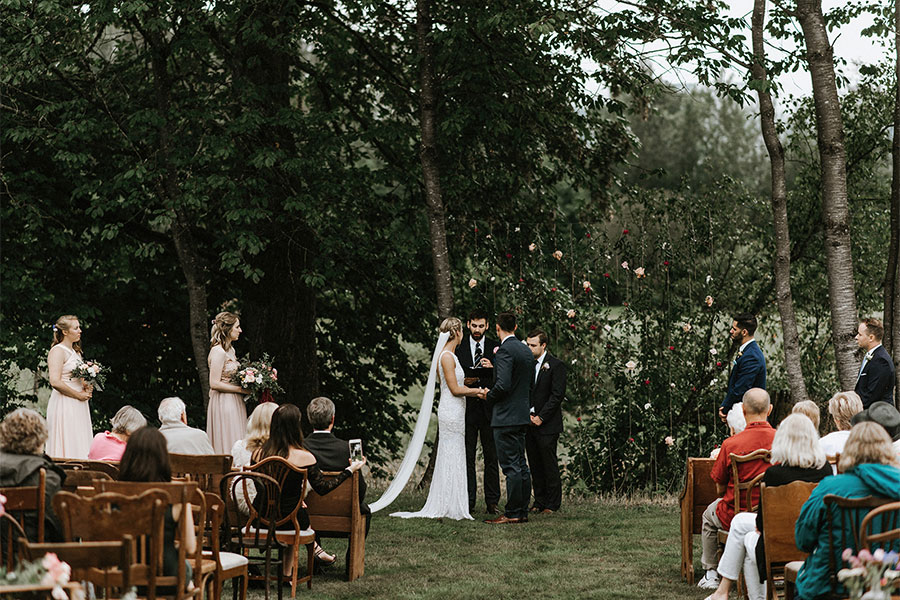 Erin Northcutt Photography Wedding at Fall City Farms